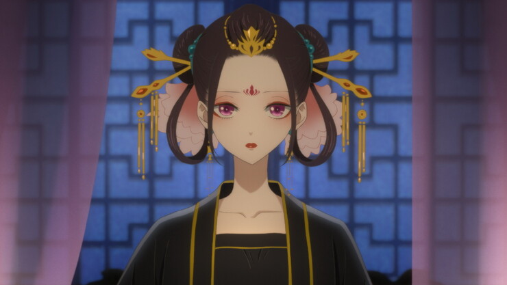 «Ворон в гареме» — атмосферный трейлер аниме про загадочную девушку из гарема императора | КГ-Портал